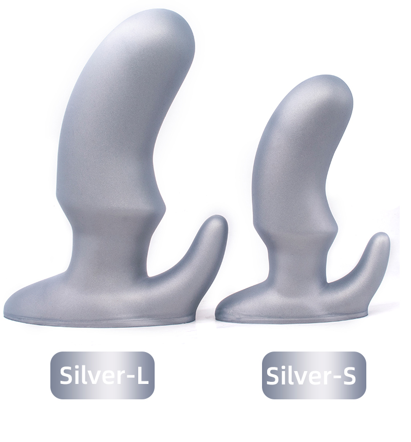 Luxury Liquid Silicone Anal Plug G Spot Prostate Dildo Massager Unisex Adult Sex Toy For Enhanced Pleasure - 14