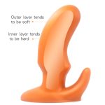 Super Soft Liquid Silicone Big Anal Plug Anus Dilatador G Spot Dildo Butt Prostate Massage Sex Toy For Women Men - 5
