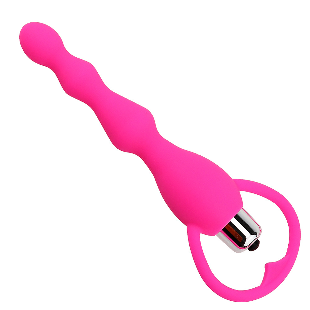 Silicone Gay Anal Vibrator Sex Toy Butt Plugs Anal Beads For Pleasurable Intimate Experiences - 10