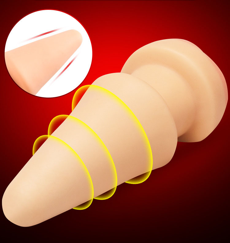 Unisex Large Silicone Butt Plug Anal Dilator Adult Sex Toy For Couples Gay Masturbator - 8