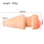 Unisex Soft Huge Butt Plug Dilatador Anal Masturbator Vagina Sexe Gay Adult Sex Toys For Couples Butplug - 5
