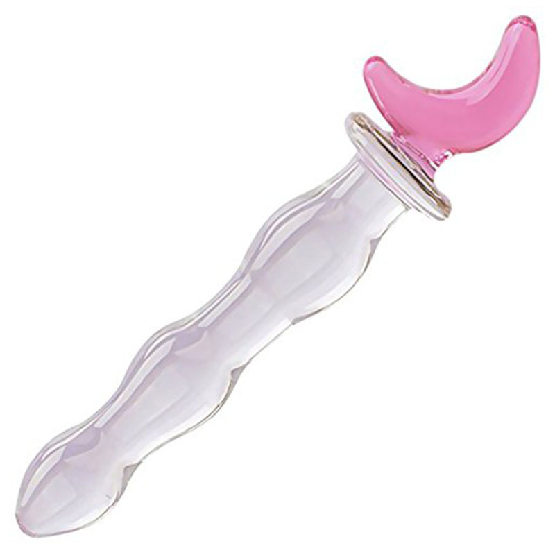 Crystal Glass Prostate Massage Toy Anal Plug For Men Women Couples Pleasure Stimulation With Bear Star Moon Heart Shapes - 9