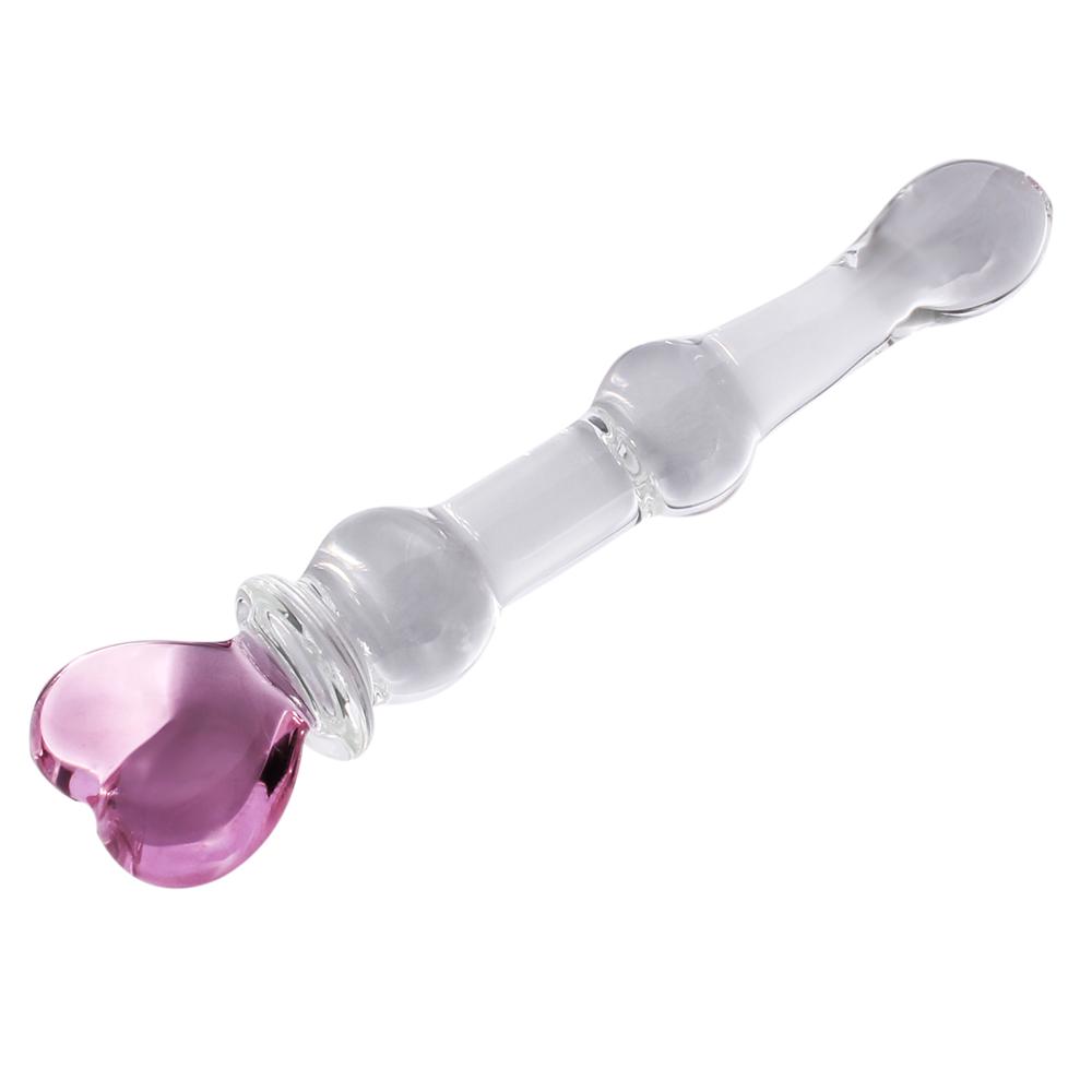 Crystal Glass Prostate Massage Toy Anal Plug For Men Women Couples Pleasure Stimulation With Bear Star Moon Heart Shapes - 10