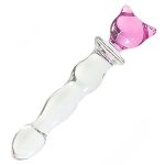 Crystal Glass Anal Butt Plug Bear Star Moon Heart Shape Stimulation Prostate Massage Sex Toys For Men Women Couples - 3