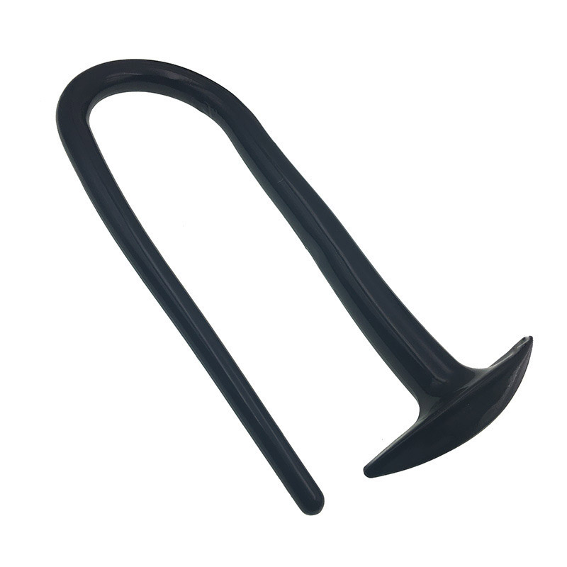 Extralong 100cm Black Silicone Dildo Dual Purpose Analvaginal Stimulation Unisex Adult Sex Toy Butt Plug - 2