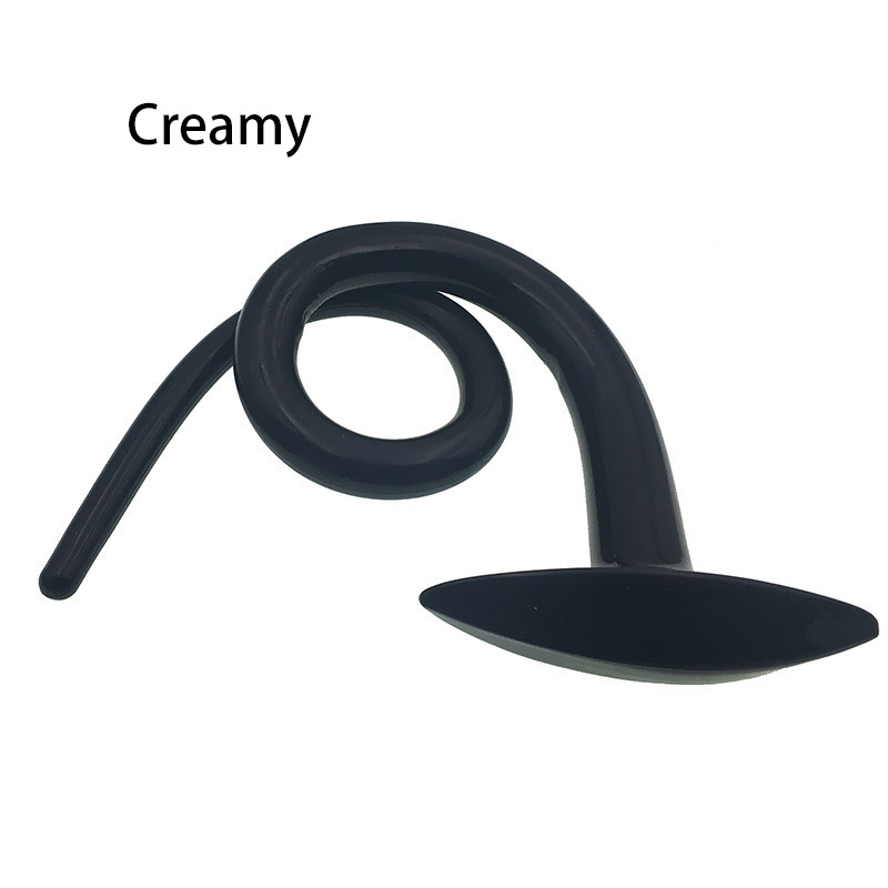 Extralong 100cm Black Silicone Dildo Dual Purpose Analvaginal Stimulation Unisex Adult Sex Toy Butt Plug - 5