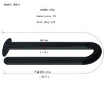 65 100cm Super Long Anal Huge Dildo Silicone Black Deep Stimulation Vaginal Butt Plug Adult Sex Toy For Women Men - 3