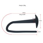 65 100cm Super Long Anal Huge Dildo Silicone Black Deep Stimulation Vaginal Butt Plug Adult Sex Toy For Women Men - 4