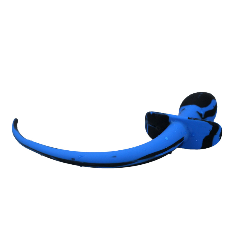 Unisex Redblue Silicone Anal Plug Bdsm Tail Dildo For Gspot Stimulation Anus Massage Expansion Adult Pleasure Toy For Men Women - 6