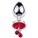 Stainless Steel Slave Sex Anal Plug With Bell Leather Traction Chain S M L Buttplug Adults Toys Stimulatio - 3