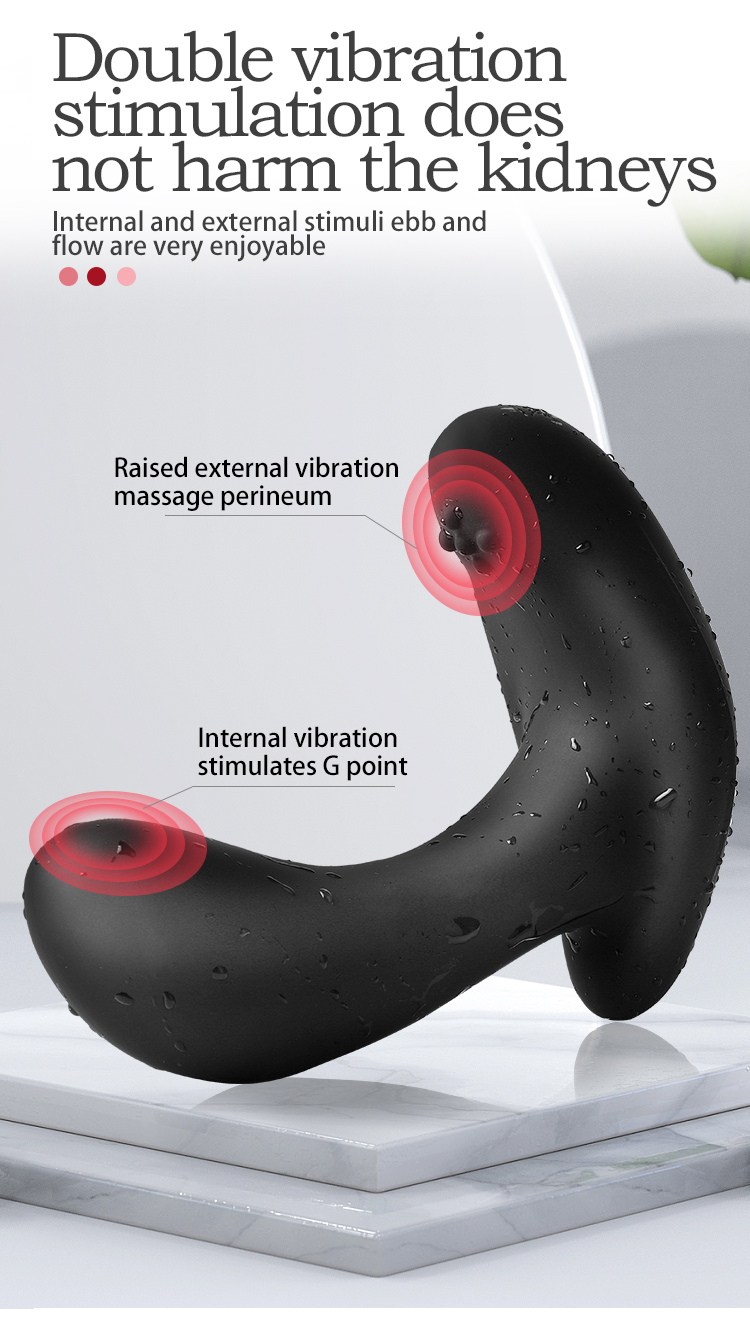 15m Wireless Control 10speed Vibrating Butt Plug Inflatable Anus Dilation Prostate Massager Perineum Stimulation Sex Toy - 5
