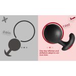 15m Wireless Control Inflatable Vibrator Anus Dilation 10 Speeds Vibrating Butt Plugs Perineum Prostate Massage Sex Toys - 5