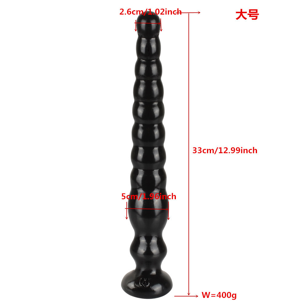 Silicone Anal Plug Large Prostate Massager Toy For Men And Women Adult Sex Tool - 2