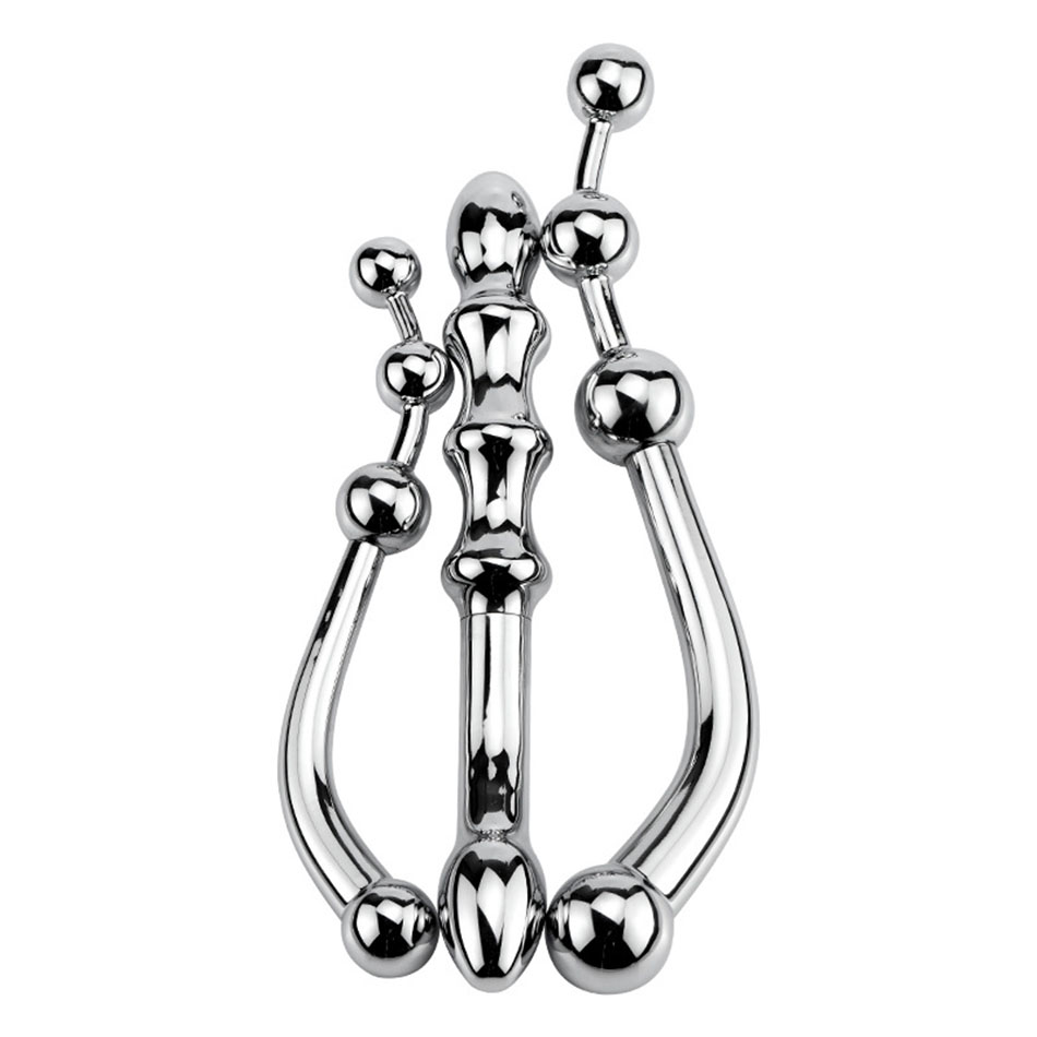Aluminum Alloy Gspot Wand Pure Metal Pspot Stimulator Unisex Anal Plug Dildo Massager Adult Pleasure Toy - 2