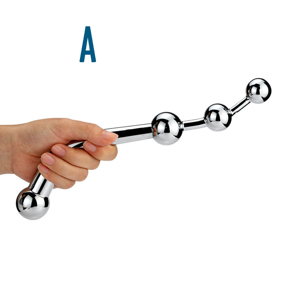 Aluminum Alloy Gspot Wand Pure Metal Pspot Stimulator Unisex Anal Plug Dildo Massager Adult Pleasure Toy - 5