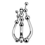 Aluminum Alloy G Spot Wand Massage Stick Pure Metal Penis P-spot Stimulator Anal Plug Dildo Sex Toy For Women Men