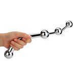 Aluminum Alloy G Spot Wand Massage Stick Pure Metal Penis P-spot Stimulator Anal Plug Dildo Sex Toy For Women Men - 4