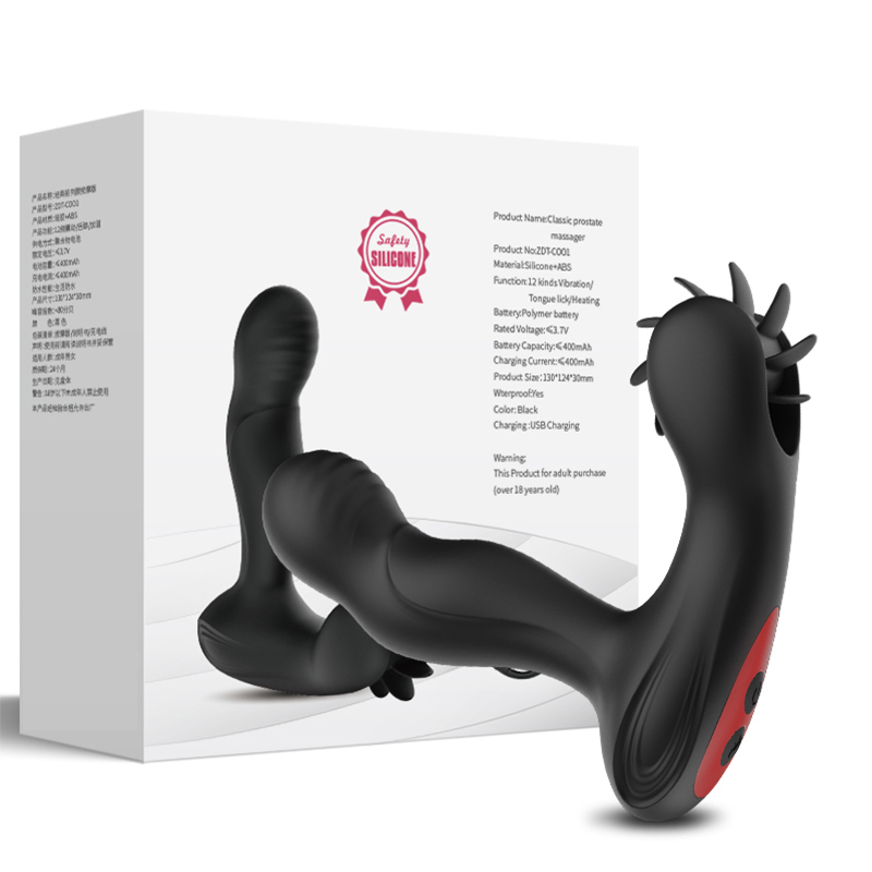 Silicone Male Prostate Massager Anal Plug Toy For Men Comfortable And Safe - 1
