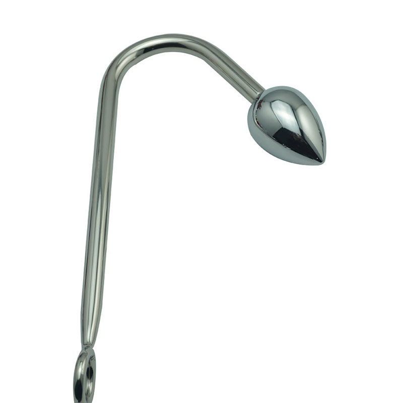 Stainless Steel Anal Hook Prostate Plug Unisex Butt Plug Expander Metal Erotic Sex Toys For Men And Women - 7