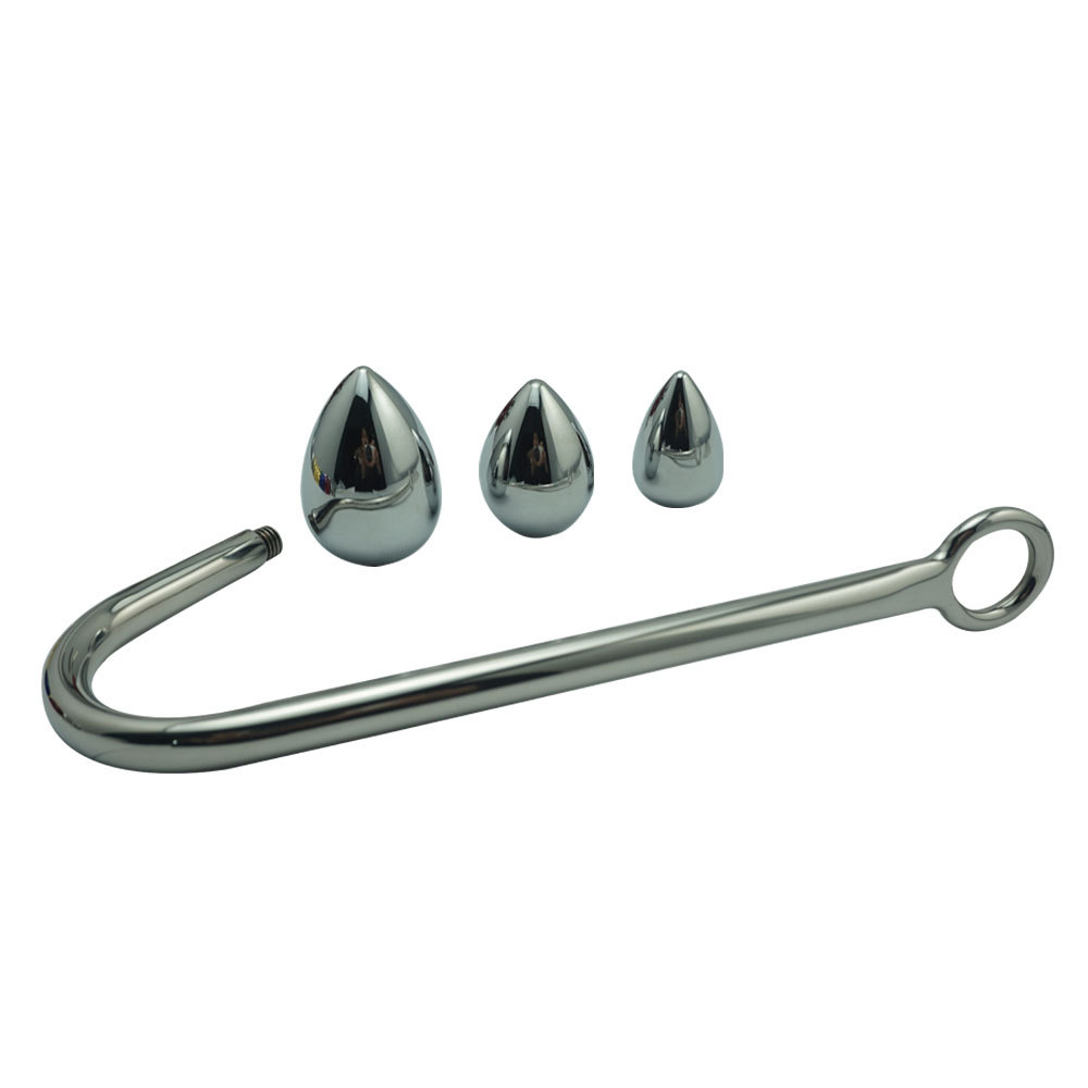 Stainless Steel Anal Hook Prostate Plug Unisex Butt Plug Expander Metal Erotic Sex Toys For Men And Women - 10