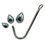 Stainless Steel Anal Hook Prostate Plug Balls Butt Plugs Expander Metal Sex Products For Women Men - 6