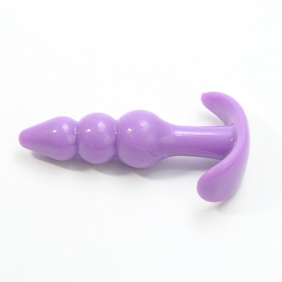 Quality Beginners Anal Plug Soft Silicone Butt Masturbator Dildo For Men And Women Adult Sex Toys - 3
