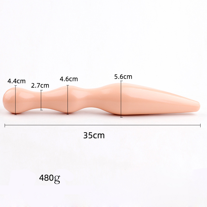 Large Realistic Silicone Anal Dildo Ultrasmooth Butt Plug Masturbation Adult Erotic Massage Sex Toy For Orgasm - 1