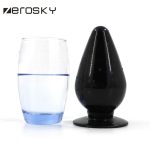Zerosky Anal Big Butt Plug Large Suction Cup Plugs Adult Unisex Sex Toys For Woman Balls Buttplug - 2