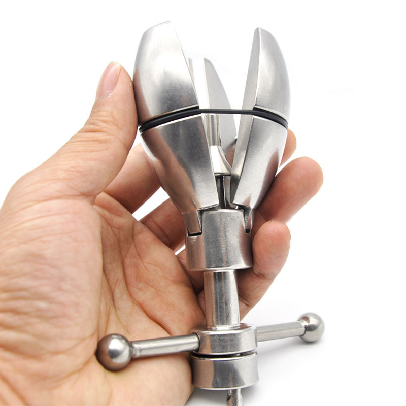 Stainless Steel Large Butt Plug Heavy Anal Expander For Men Women Adult Gspot Stimulator Sex Toy - 2