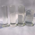 Super Big Butt Plug Glass Cylinder Anal Dildo Huge Fisting Expander Toys Prostata Massager For