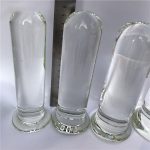 Super Big Butt Plug Glass Cylinder Anal Dildo Huge Fisting Expander Toys Prostata Massager For - 3