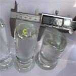 Super Big Butt Plug Glass Cylinder Anal Dildo Huge Fisting Expander Toys Prostata Massager For - 6