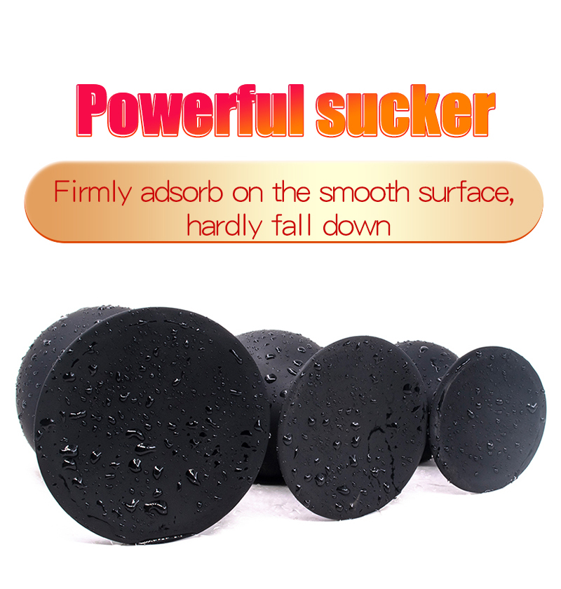 Silicone Large Butt Plug Anal Dilation Prostate Massager Suction Cup Dildo Gspot Stimulator Gay Sex Toy - 6