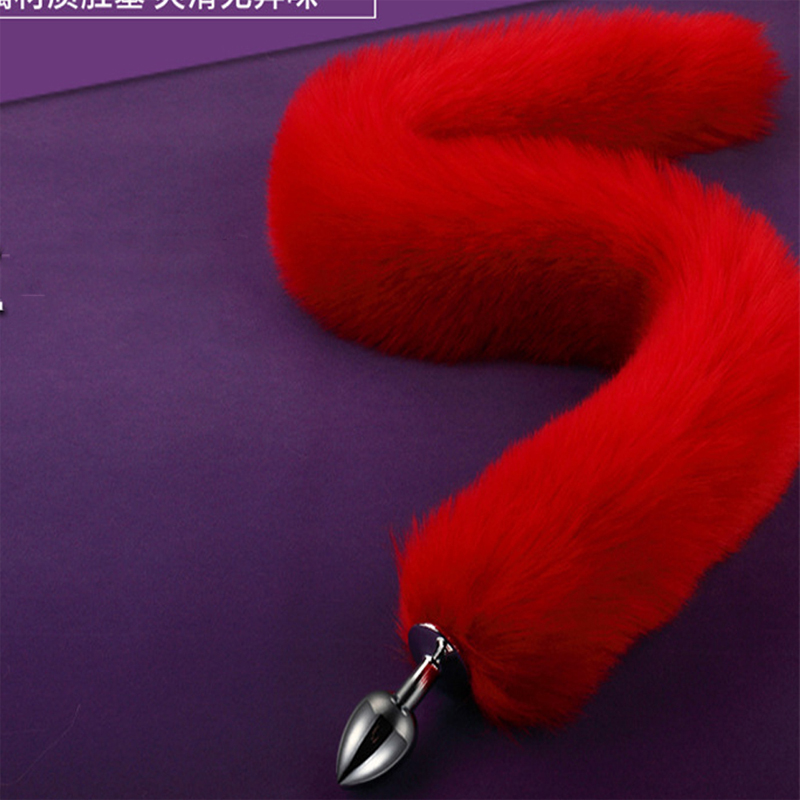 Extra Long 78cm Ninetail Fox Anal Plug Adult Fetish Sex Toy Womens Sm Cosplay Anus Expander - 2