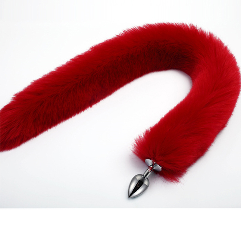 Extra Long 78cm Ninetail Fox Anal Plug Adult Fetish Sex Toy Womens Sm Cosplay Anus Expander - 3