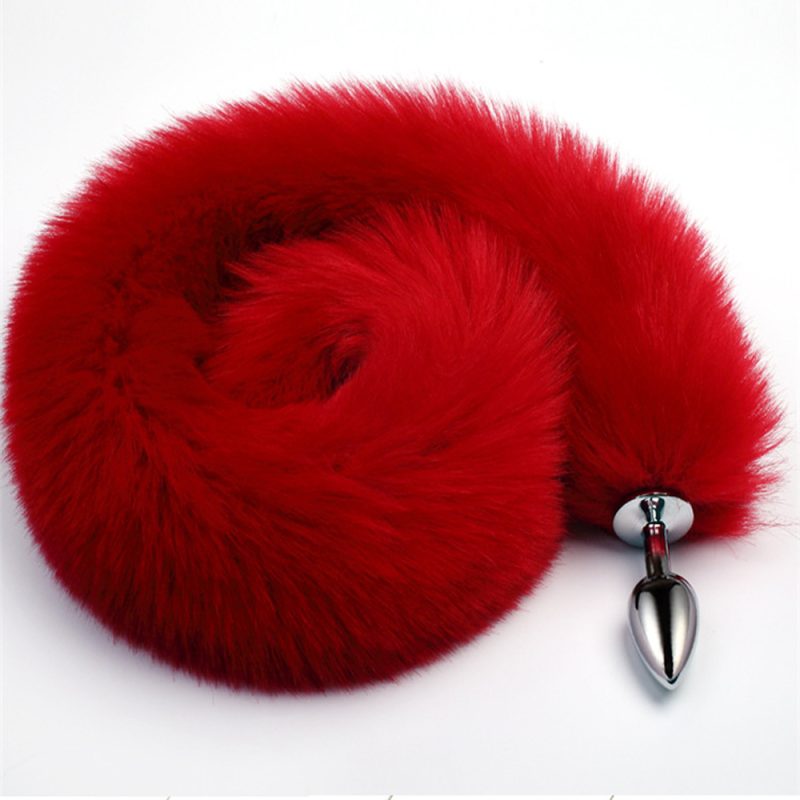 Nine Tail Fox Anal Plug Toys 78cm Super Long Animal Butt Cosplay Fetish Adult Sex For Women Sm Anus Expander
