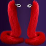 Nine Tail Fox Anal Plug Toys 78cm Super Long Animal Butt Cosplay Fetish Adult Sex For Women Sm Anus Expander - 3