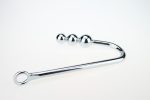 Stainless Steel Anal Hooks Metal Butt Plug Strap On Balls Sex Toys For Couple Rope Hook With 3 Anus Stimulation - 3
