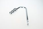 Stainless Steel Anal Hooks Metal Butt Plug Strap On Balls Sex Toys For Couple Rope Hook With 3 Anus Stimulation - 4