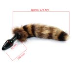 Glass Anal Plug With Fox Tail Cat Butt Juguetes Sexuales Adult Sex Toys Toy Products - 2