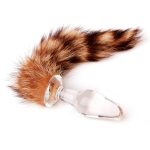 Glass Anal Plug With Fox Tail Cat Butt Juguetes Sexuales Adult Sex Toys Toy Products - 3