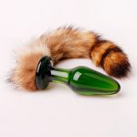 Glass Anal Plug With Fox Tail Cat Butt Juguetes Sexuales Adult Sex Toys Toy Products - 4