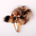 Glass Anal Plug With Fox Tail Cat Butt Juguetes Sexuales Adult Sex Toys Toy Products - 5