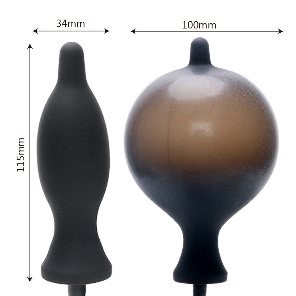 Inflatable Anal Plug Prostate Massager Gspot Stimulator Unisex Butt Expander For Women And Men Adult Sex Toy - 4