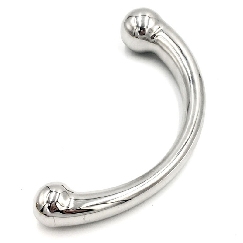 Dualended Stainless Steel Anal Plug And Gspot Massager Metal Butt Dildo Adult Toy Stimulator - 3