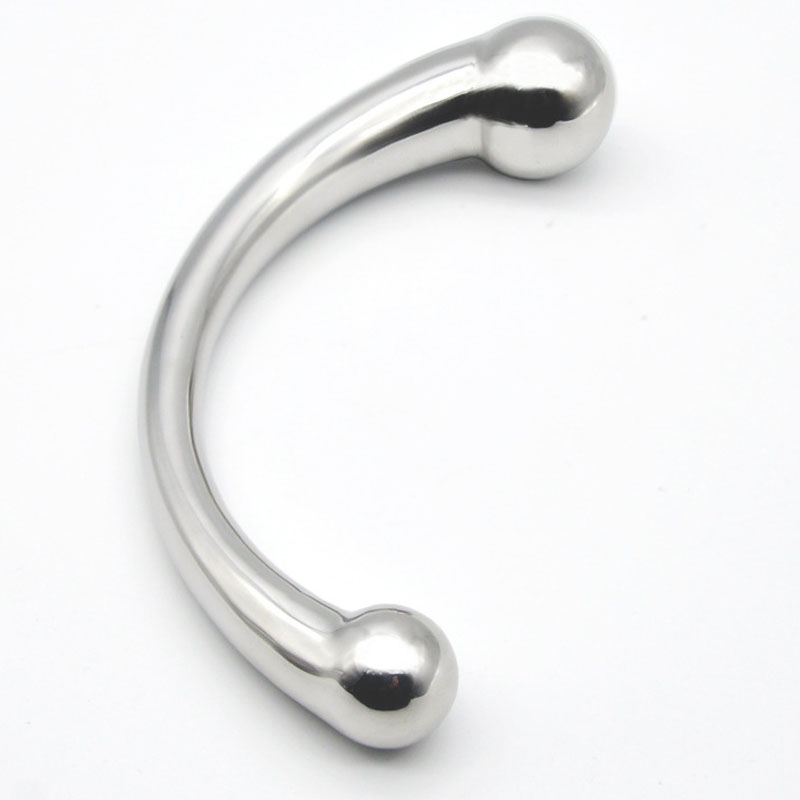 Dualended Stainless Steel Anal Plug And Gspot Massager Metal Butt Dildo Adult Toy Stimulator - 6