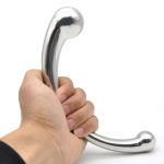 Stainless Steel Double Head Anal Plug G Spot Massage Rod G-spot Stimulator Metal Butt Dildo Buttplug Adult Toy - 6