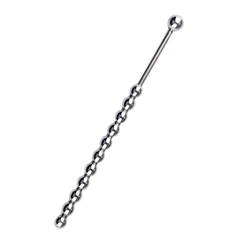 Stainless Steel Urethral Sounding Beaded Plug 1pc Ideal For Men Beginner Body Safe Easy To Clean - 5