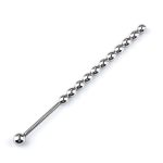 1pc Stainless Steel Stimulate Urethral Sounding Multi Beads Plug For Men Beginner