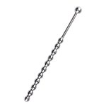 1pc Stainless Steel Stimulate Urethral Sounding Multi Beads Plug For Men Beginner - 4